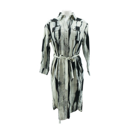 Gray Misc Midi Dress