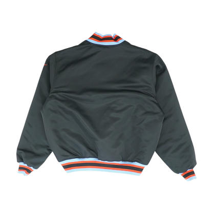 Black Chicago Bulls Solid Jacket