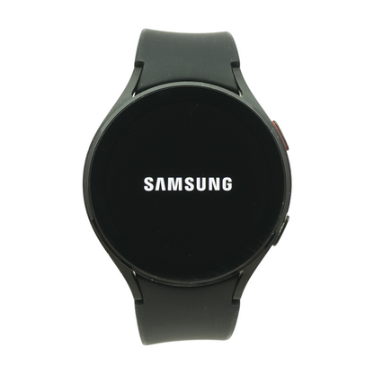 44mm Galaxy Watch4 Black Smartwatch Black Band S/M