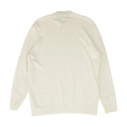 Ivory Solid Pullover Sweater