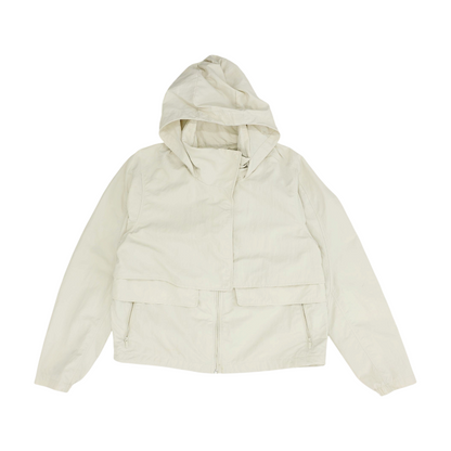 Beige Solid Jacket