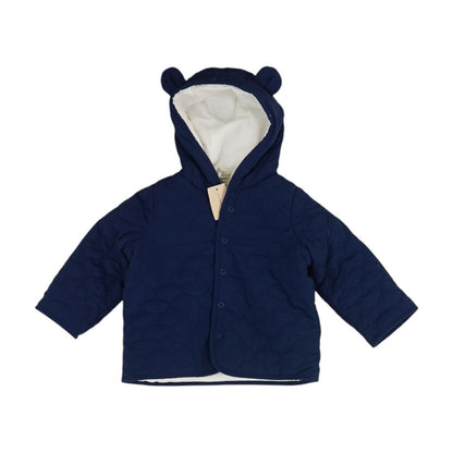 Navy Solid Jacket