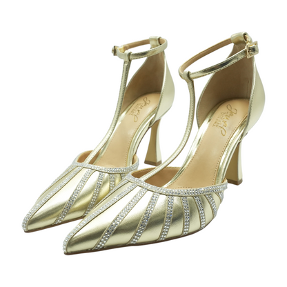 Gold Pump Heels