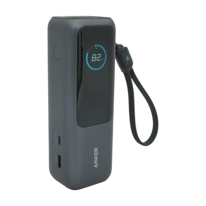 25K 165W Power Bank With Built-in and Retractable Cables