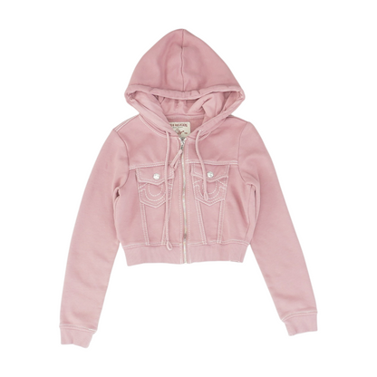 Pink Solid Jacket