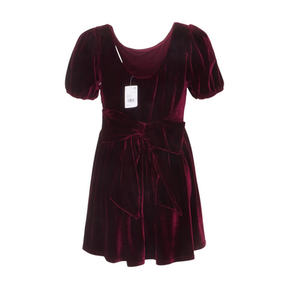 Maroon Mini Dress