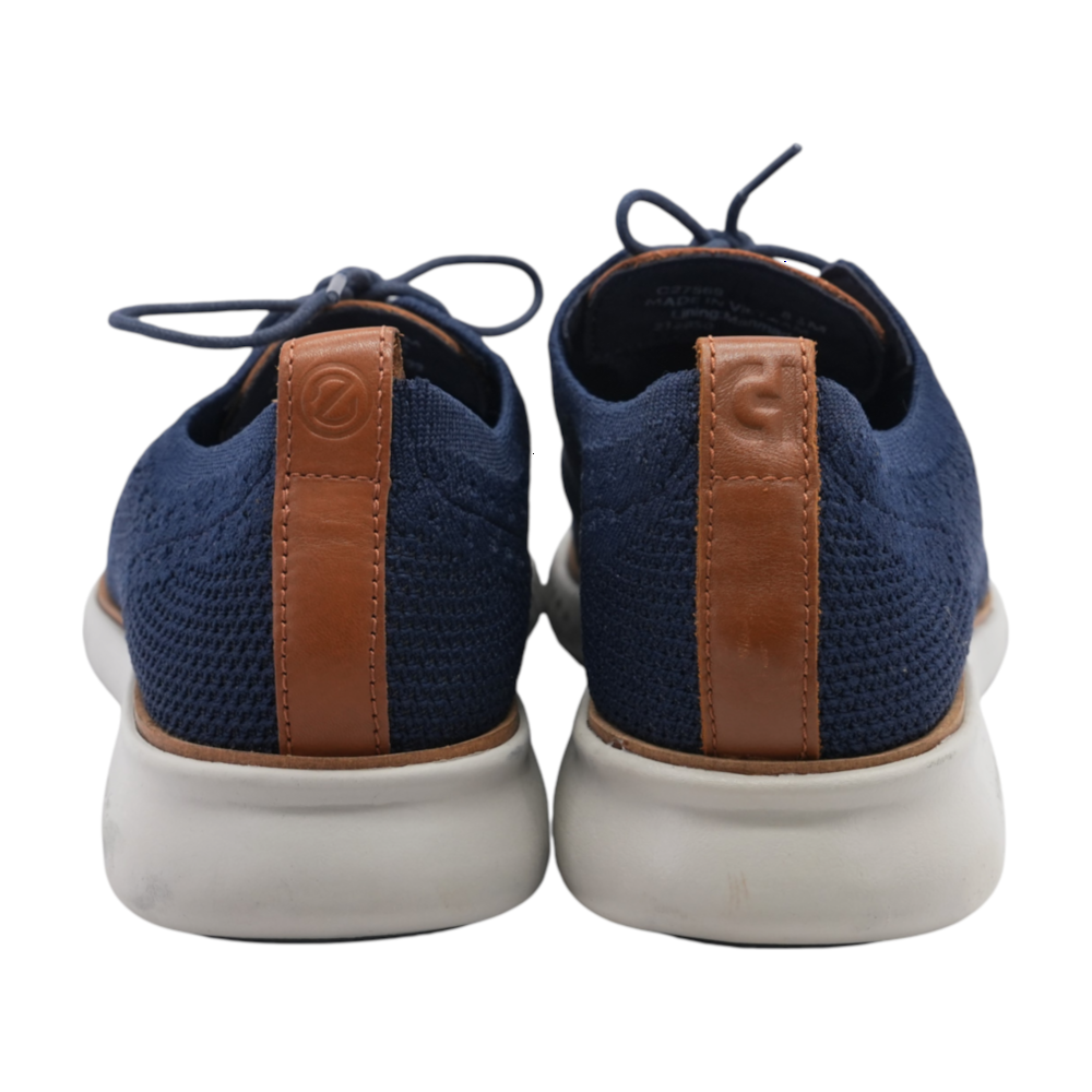 Cole Haan Navy Lace-Up Dress Shoes – Image 3