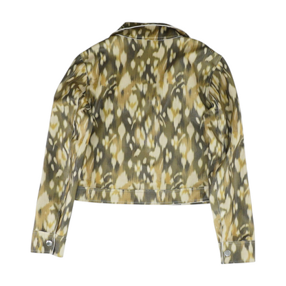 Olive Print Jacket