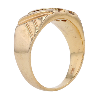 1/4 ctw 14K Yellow Gold Diamond Band