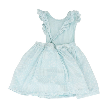 Blue Print Dress
