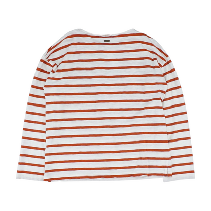White Striped Blouse