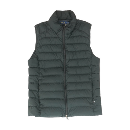 Black Solid Active Vest