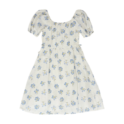 White Floral Dress