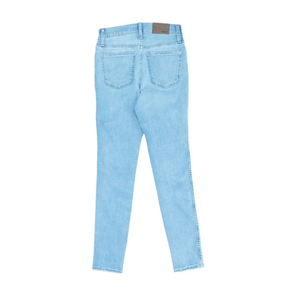 Blue High Rise Skinny Leg Jeans
