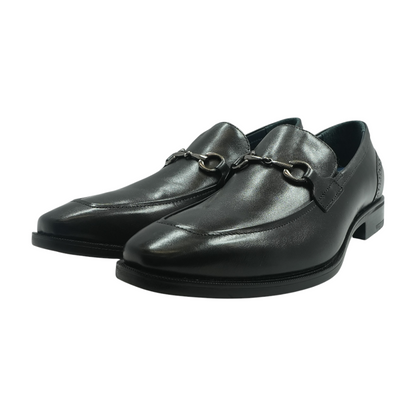 Black Slip-On Dress Shoes