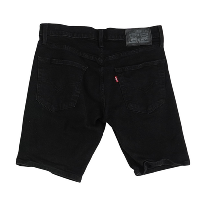 Black Denim Shorts