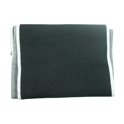 Black Acrylic Scarf