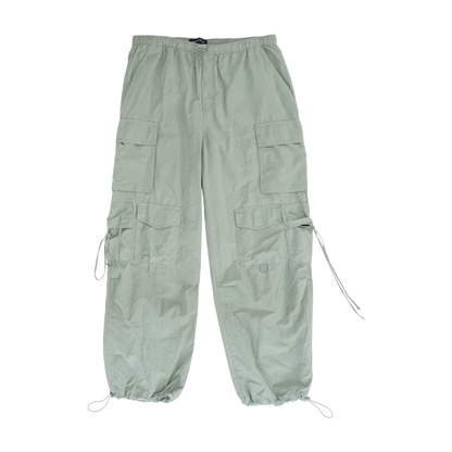Green Straight Pants