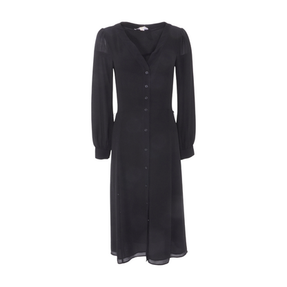 Black Petite Midi Dress