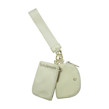 Beige Wristlet Wallet
