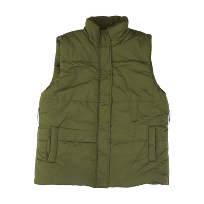 Green Solid Active Vest