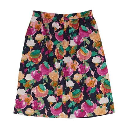 Multi Floral Midi Skirt