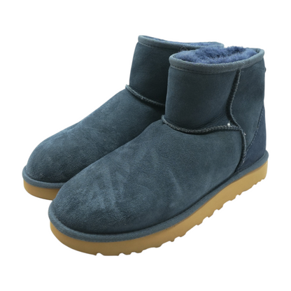 Navy Ankle Boots
