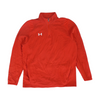 Red Solid 1/4 Zip Pullover