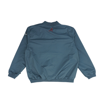 Gray Solid Sweatshirt Pullover