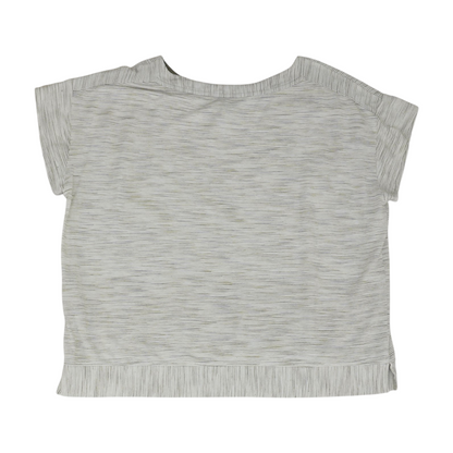 Beige Plus Striped Blouse