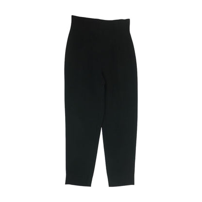 Vintage Black Solid Pants