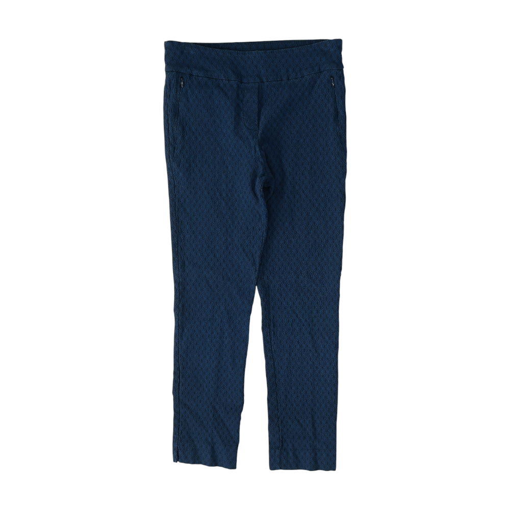 Navy Abstract Pants