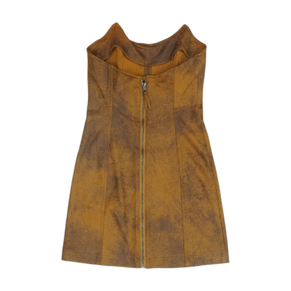 Brown Mini Dress