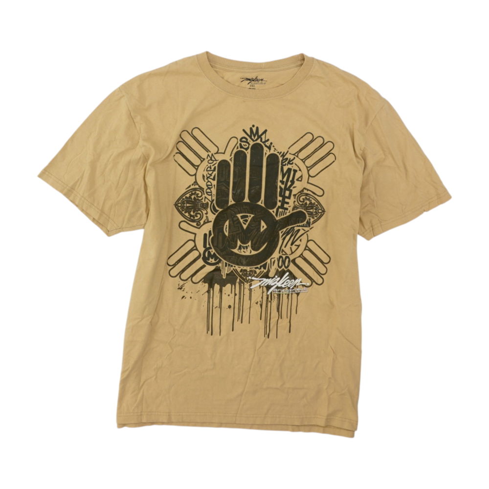 Miskeen Tan Graphic T-Shirt – Image 1