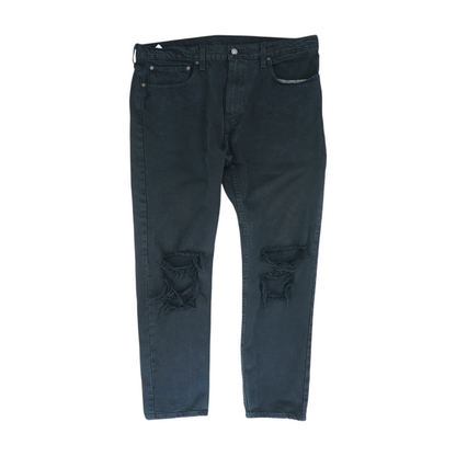 512 Black Tapered Jeans