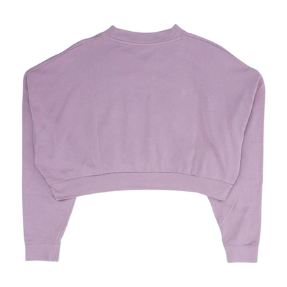 Pink Solid Sweatshirt Pullover