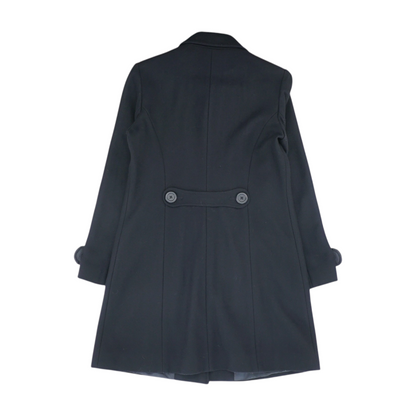 Black Solid Coat