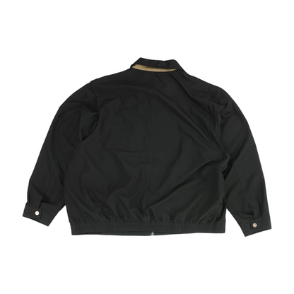 Black Big & Tall Solid Jacket