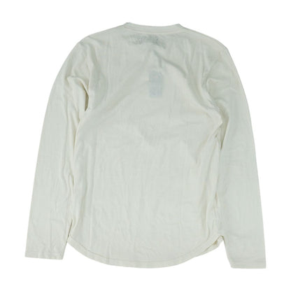 Beige Solid Crewneck T-Shirt
