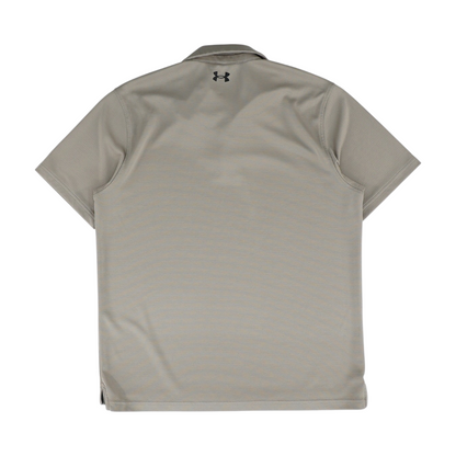 Khaki Solid Short Sleeve Polo