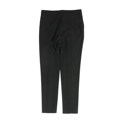 Black Solid Dress Pants
