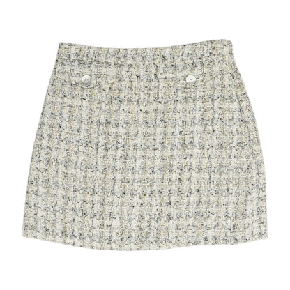 Beige Mini Skirt