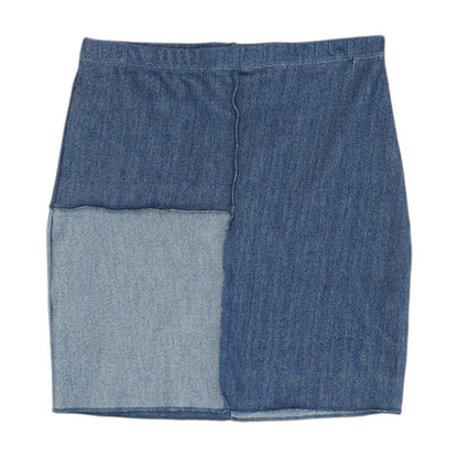 Blue Mini Skirt