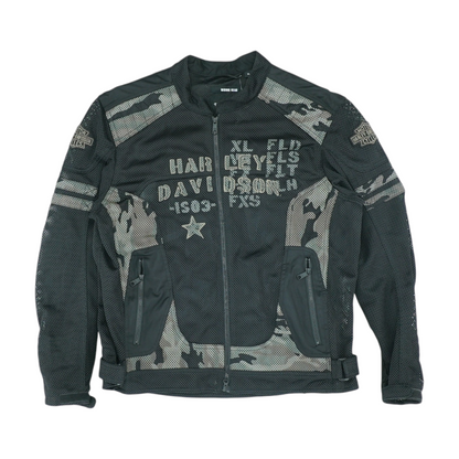 Men's Black Solid Riding Jacket