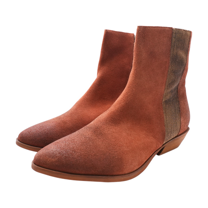Rust Ankle Boots