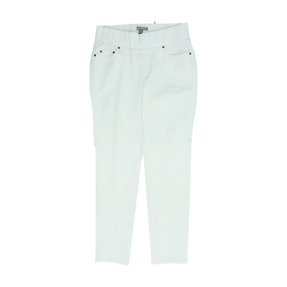 White Regular Pants