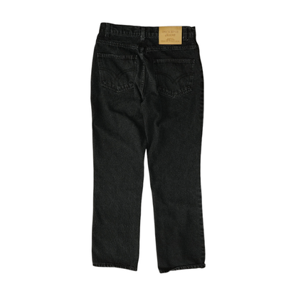 Black Straight Jeans