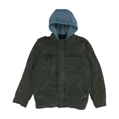 Brown Solid Jacket