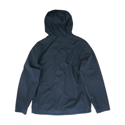 Black Solid Rain Jacket