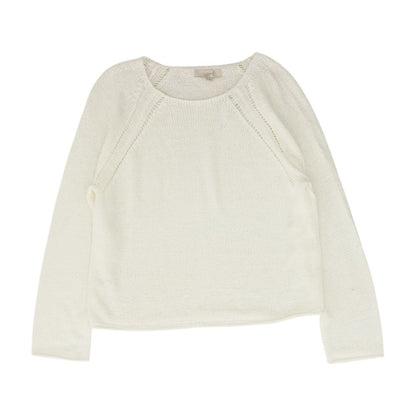 White Crewneck Sweater